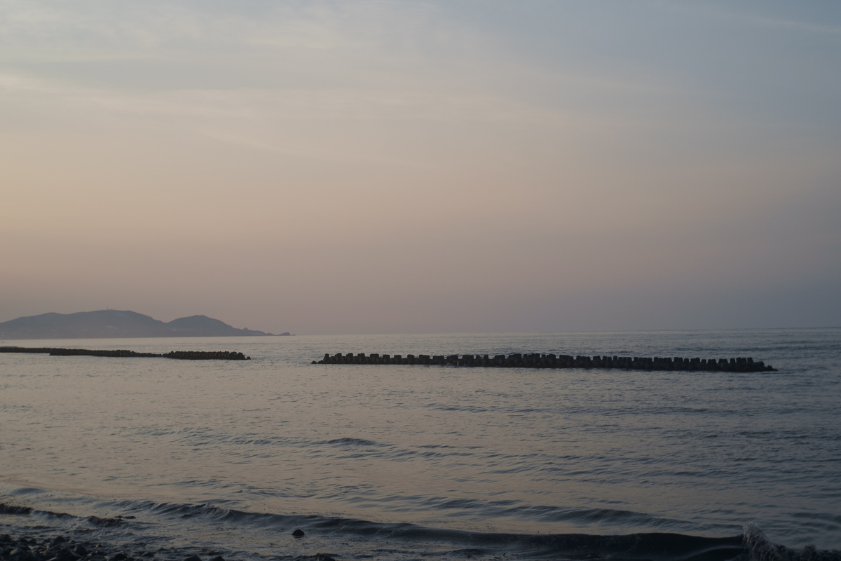 柔らかな夕暮れ